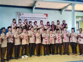 Pelantikan Mabiran, Kwarran, dan LPK Karangpawitan Berlangsung Khidmat