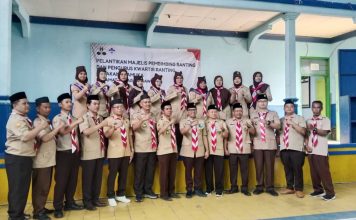 Pelantikan Mabiran, Kwarran, dan LPK Karangpawitan Berlangsung Khidmat