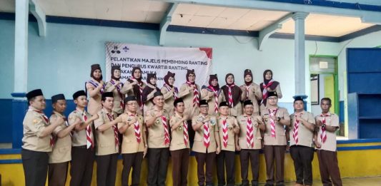 Pelantikan Mabiran, Kwarran, dan LPK Karangpawitan Berlangsung Khidmat