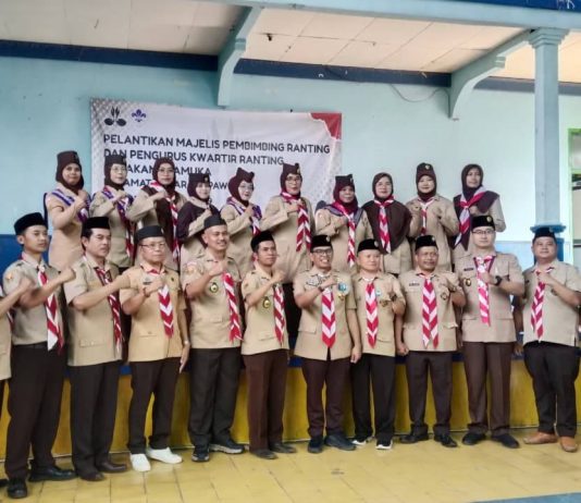 Pelantikan Mabiran, Kwarran, dan LPK Karangpawitan Berlangsung Khidmat