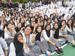Siswa SMPN 1 Garut Jadi Saksi Prosesi Awal Peringatan HJG ke-213