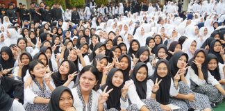 Siswa SMPN 1 Garut Jadi Saksi Prosesi Awal Peringatan HJG ke-213