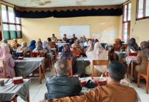 39 Kepala SMP Ikuti Rakor Rayon 3 di SMPN 1 Pangatikan