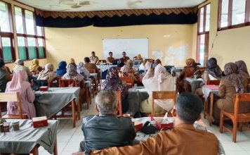 39 Kepala SMP Ikuti Rakor Rayon 3 di SMPN 1 Pangatikan