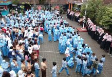 Marhaban Ya Ramadhan, SDN 1 Tarogong Gelar Keramasan Sambut Bulan Suci