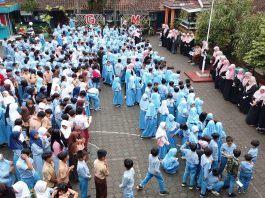 Marhaban Ya Ramadhan, SDN 1 Tarogong Gelar Keramasan Sambut Bulan Suci