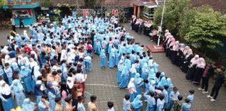 Marhaban Ya Ramadhan, SDN 1 Tarogong Gelar Keramasan Sambut Bulan Suci