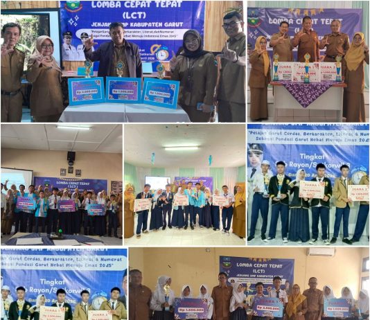16 SMP Siap Bersaing di LCT Tingkat Kabupaten Garut 2026