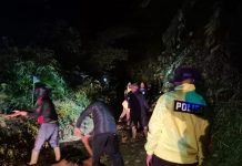 Empat Titik Longsor Tutup Jalur Banjarwangi–Singajaya, Polisi dan Tim Gabungan Gerak Cepat