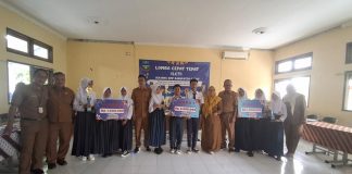 LCT Rayon 8 Sukses Digelar di SMPN 1 Pameungpeuk, Kompetisi Berjalan Jujur dan Sportif