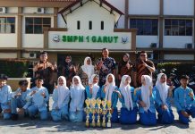 SMPN 1 Garut Juara Umum FLS3N Kabupaten Garut 2026