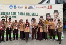 Lomba Life Skill Kepramukaan Jenjang SD Resmi Ditutup, Kwarran Bayongbong Raih Juara Pertama