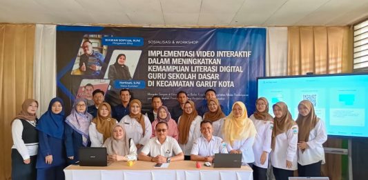 Gugus Mawar Dorong Literasi Digital Guru SD melalui Workshop Video Interaktif di Garut Kota