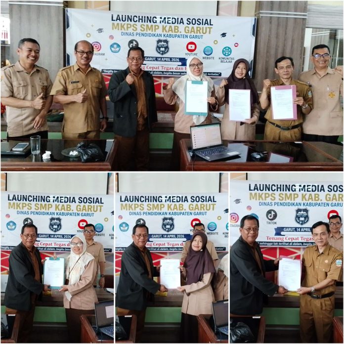 Launching Medsos MKPS SMP Kabupaten Garut