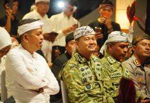 Danrem 062/Tarumanagara Hadiri Kirab Milangkala Hari Tatar Sunda dalam Rangka Hari Jadi Provinsi Jawa Barat Tahun 2026 di Kabupaten Garut
