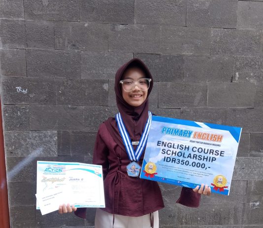 Maisan Jauza’a, Siswi SDN 5 Sukamentri Raih Juara 2 Nembang Pupuh Doega Action Art and Academic Competition 2026