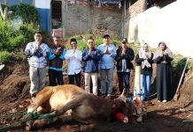 PGRI Cabang Karangpawitan dan Kwarran Karangpawitan Gelar Qurban Bersama di Masjid Al Ikhlas