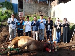 PGRI Cabang Karangpawitan dan Kwarran Karangpawitan Gelar Qurban Bersama di Masjid Al Ikhlas