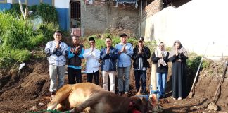 PGRI Cabang Karangpawitan dan Kwarran Karangpawitan Gelar Qurban Bersama di Masjid Al Ikhlas