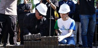 SDN 3 Sukanegla Garut Terapkan Bata Plastik Daur Ulang untuk Dukung Pendidikan Berkelanjutan