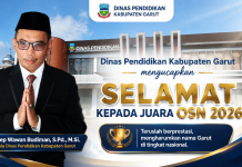 Juara OSN SD dan SMP/Sederajat Kabupaten Garut 2026