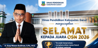 Juara OSN SD dan SMP/Sederajat Kabupaten Garut 2026