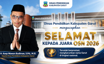 Juara OSN SD dan SMP/Sederajat Kabupaten Garut 2026