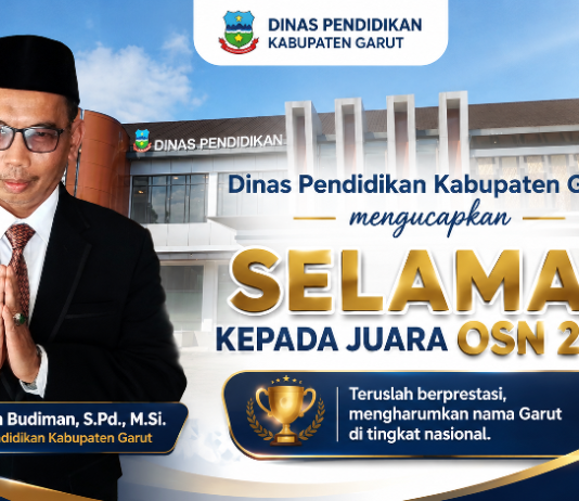 Juara OSN SD dan SMP/Sederajat Kabupaten Garut 2026