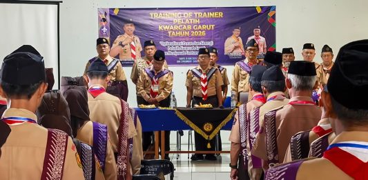 Kwarcab Garut Gelar TOT dan Donor Darah, Tegaskan Pramuka Garda Pengabdian Masyarakat