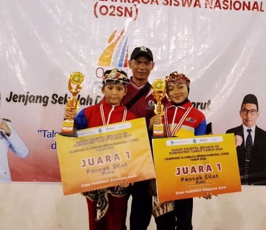 SDIT Persis Tarogong 1 dan 2 Sabet Juara Pencak Silat O2SN Kabupaten Garut 2026