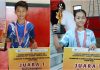 Syafiq dan Khalisa Wakili Garut di O2SN SD Bulutangkis Tingkat Jawa Barat 2026