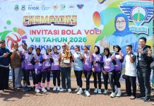 SMPN 2 Cilawu Raih Juara II Putri Invitasi Bola Voli VIII SMKN 10 Garut 2026