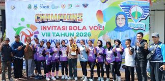 SMPN 2 Cilawu Raih Juara II Putri Invitasi Bola Voli VIII SMKN 10 Garut 2026