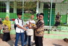 Macangkrama Pileuleuyan SMPN 4 Garut: Lulusan Tinggalkan Kenangan melalui Penanaman Pohon