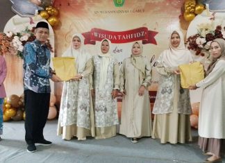 Wisuda Tahfidz dan Pelepasan Murid SD Muhammadiyah 1 Garut Kota