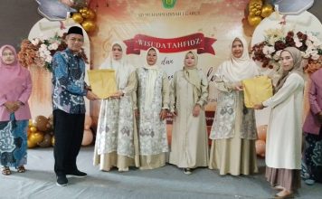 Wisuda Tahfidz dan Pelepasan Murid SD Muhammadiyah 1 Garut Kota