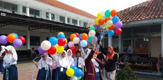 SMPN 1 Tarogong Kidul Lepas 423 Murid Kelas IX, Sederhana namun Penuh Makna