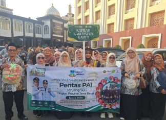 Kontingen Kabupaten Garut Raih Juara Umum II PENTAS PAI SD Tingkat Provinsi Jawa Barat 2026
