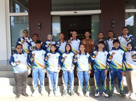 Disdik Kabupaten Garut Lepas 12 Atlet O2SN SMP Menuju Tingkat Provinsi Jawa Barat