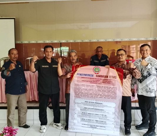 PGRI Cabang Cilawu Jalin MoU dengan LBH PGRI Kabupaten Garut