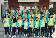 Dinas Pendidikan Kabupaten Garut Lepas Atlet O2SN ke Tingkat Provinsi Jawa Barat
