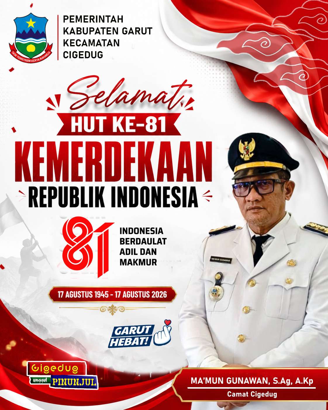 HUT RI ke 81 Cigedug