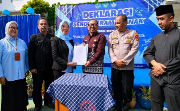 Dari Deklarasi Menuju Budaya Peduli, SMPN 1 Bayongbong Jadi Percontohan Sekolah Ramah Anak di Garut