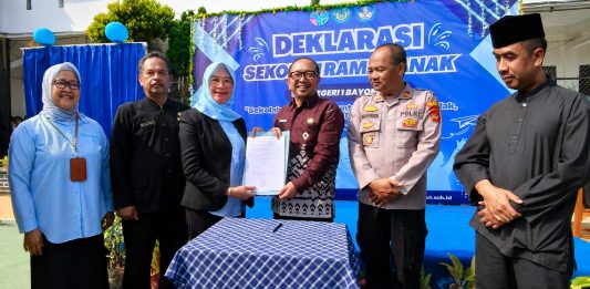 Dari Deklarasi Menuju Budaya Peduli, SMPN 1 Bayongbong Jadi Percontohan Sekolah Ramah Anak di Garut