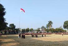 Cetak Sejarah, Kwarran Garut Kota Gelar Upacara HUT ke-65 Gerakan Pramuka di Lapangan Makorem 062/Tarumanagara