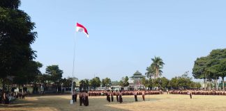 Cetak Sejarah, Kwarran Garut Kota Gelar Upacara HUT ke-65 Gerakan Pramuka di Lapangan Makorem 062/Tarumanagara
