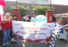 Jalan Sehat dan Karnaval SDN 2 Kota Kulon Semarakkan HUT ke-81 RI