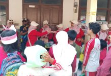 Semarak HUT ke-81 RI, SDN 2 Paminggir Gelar Jalan Santai Kemerdekaan