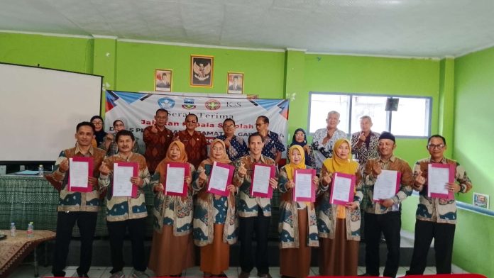 Sertijab Kepala SD di Garut Kota