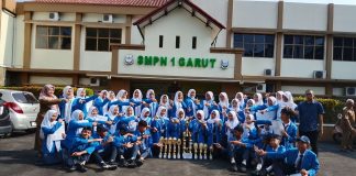 PMR Madya SMPN 1 Garut Raih Juara Umum YCC GEAR 8 Tahun 2026